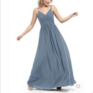 Azazie Blake Dusty Blue